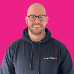 Headshot of Rob, the Cyber Operations Director of CloudTech24