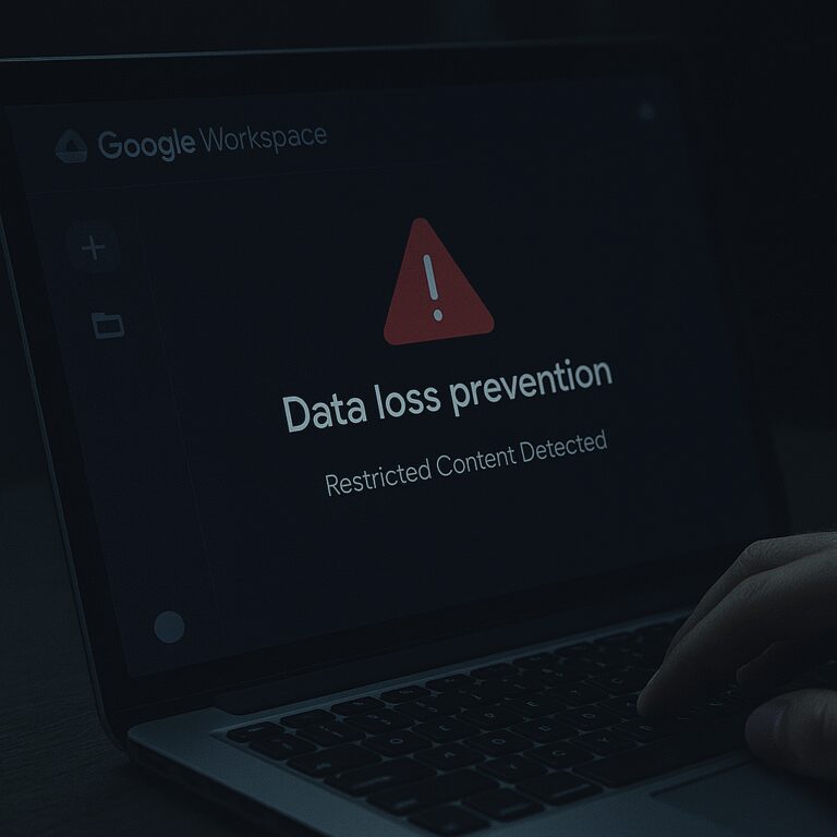 Exploring data loss prevention (DLP) in Google Workspace