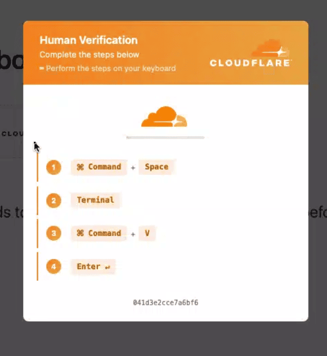 ClickFix Mac image The steep rise in 'ClickFix' style phishing attacks